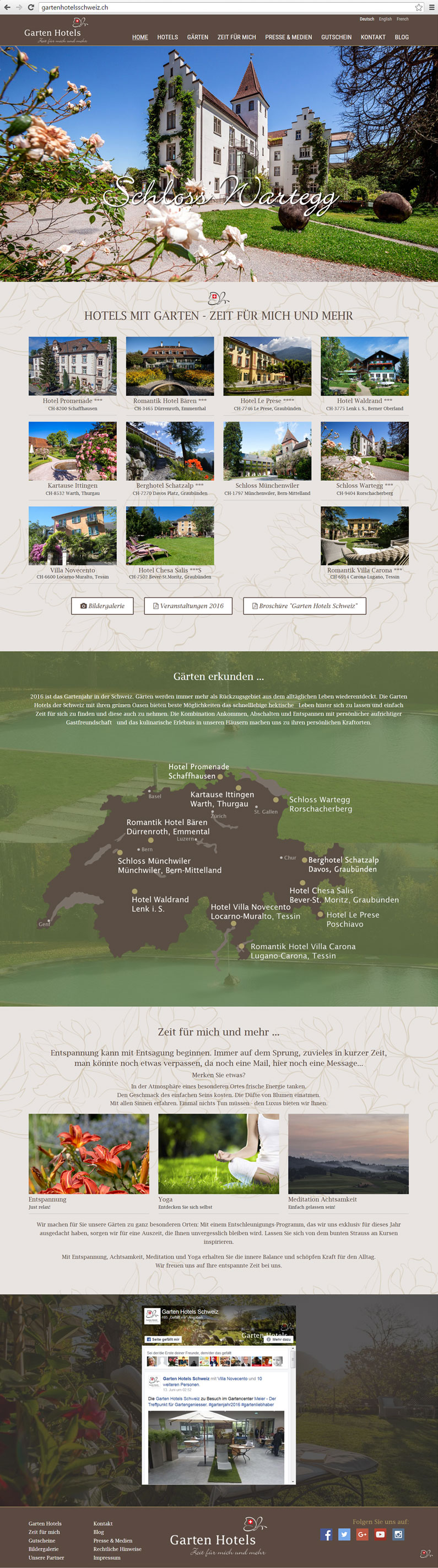 Garten Hotels Schweiz