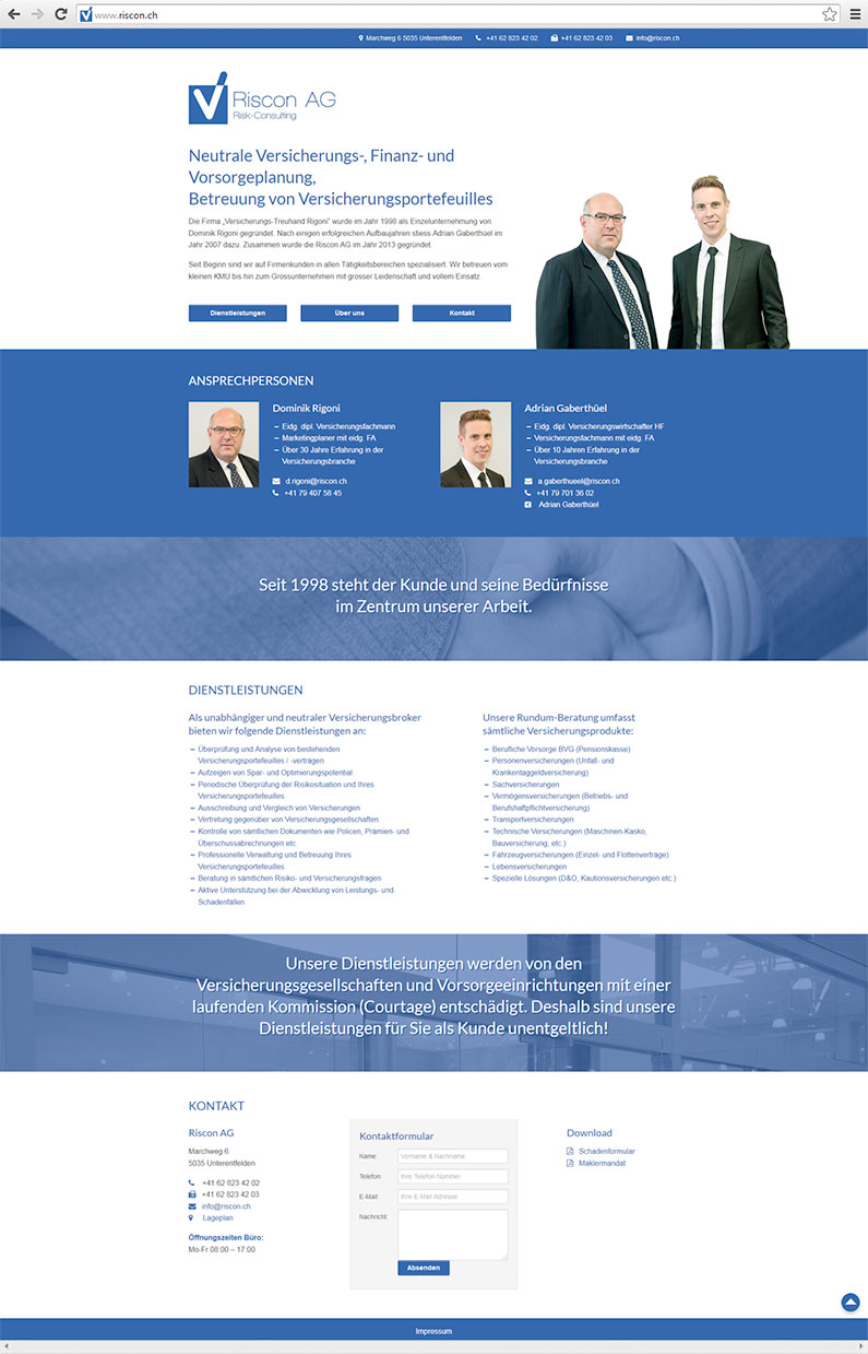 Riscon AG Unterentfelden